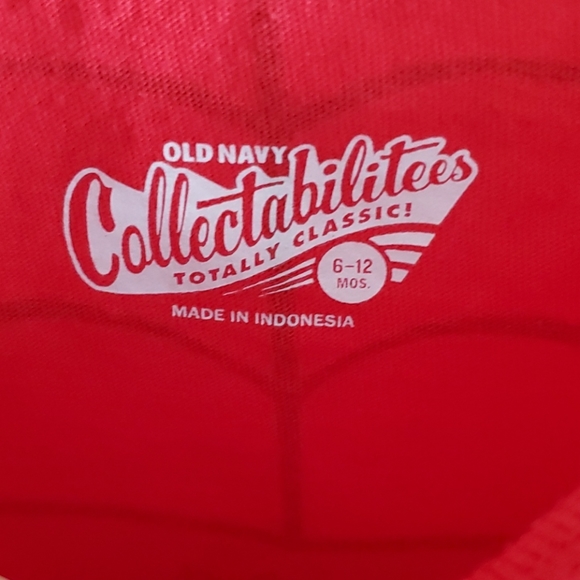 Spiderman Onesie 6-12 months Old Navy - Picture 2 of 3